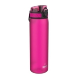 Ion8 Leak Proof 500ml BPA Free Water Bottle, Pink