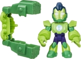 Iron Man and His Awesome Friends Marvel Iron Hulk Action Figure Toy with Accessory, Green