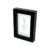 Islande Matt Black Picture Frame Set, Pack of 8