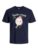 JACK & JONES Mens Jjchristmas Tee Ss Crew Neck Xmas size S