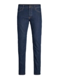 JACK & JONES Mens Slim Fit Jeans with Low Rise Button Fly Denim Pants for Men UK, Blue Denim Colour, Size: 30W / 30L