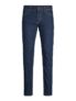 JACK & JONES Mens Slim Fit Jeans with Low Rise Button Fly Denim Pants for Men UK, Blue Denim Colour, Size: 30W / 30L