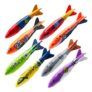 JOYIN 8-Pack Colorful Shark Pool Diving Toys for Kids