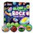 JOYIN Glow-in-the-Dark Rock Painting Kit for Kids Ages 6-12