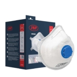 JSP M632 FFP3 Moulded Disposable Mask with Valve (10 pack) – Dust Mask – For Silica Dust,, Mould, Aerosols, Fumes, Viruses – Construction,