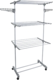 JVL 3 Tier Drying Rack, White