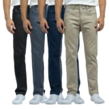 Jachs Mens Summer Commuter 5 Pocket Pant in Black, Navy, Slate Grey & Sand, Waist Sizes 32-40, Lengths 30-34