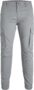 Jack & Jones Mens Jpstpaul Jjflake Cargo Noos Cargo Trousers, Grey, Size 27W / 32L