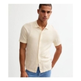 Jack & Jones White Regular Knitted Polo Shirt