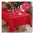 Jacquard Christmas Tablecloth 152×305 Cm, Oil/Waterproof, Red