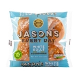 Jasons Every Day White Rolls with Sourdough 320g