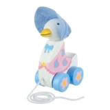 Jemima Puddleduck Pull along Wooden Toy for Toddlers