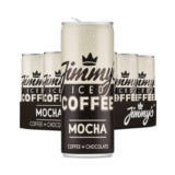 Jimmys Iced Mocha: Chocolate Coffee, 12 X 250ml SlimCans