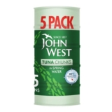 John West Tuna Chunks in Spring Water 5pk