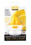 Joie Citrus Juicer with Built-In Strainer, Manual Lemon and Lime Squeezer, Yellow