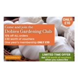 Join Dobies Gardening Club For 10% Off Every Order & £30 Of Vouchers