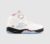 Jordan Air Jordan 5 GS Trainers White Med Soft Pink Black Junior sizes