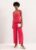 Jovelle Pink Peplum Wide Leg Jumpsuit