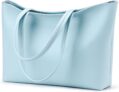 KALIDI Tote Bag Handbags for Women Large shoulder bag with Zipper Waterproof PU Womens Totes Ladies Bag for Work School Travel Daily Use