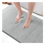 KEPLIN Memory Foam Bath Mat, Ultra-Soft, Non-Slip, Machine Washable, 60x90cm