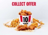 KFC Bargain Bucket 10pc and other offers via Rewards App