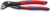 KNIPEX Cobra High-Tech Water Pump Pliers with Integrated Tether Attachment, 87 02 250 T BK