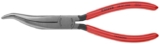 KNIPEX Tools – Long Nose Pliers Without Cutter, S Shape (3831200)