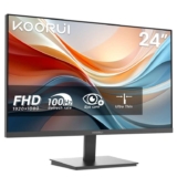 KOORUI E2412F 24 Inch FHD Monitor, Gaming 100Hz, VA Computer Monitors, 1080P Pc Screen, 5ms, VESA 100x100mm, Eye Care, HDMI, VGA