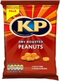 KP Nuts Share Bag of Dry Roasted Flavoured Peanuts, 250g, packaging may vary
