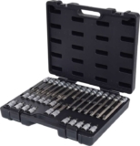 KS Tools 9114530 Ribe Bit Socket Set, 1/2