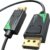 KabelDirekt 8K / 60Hz DisplayPort Cable, DP 1.4 5m Slim DP Cable with 4.5mm diameter, for Gaming PCs/Laptops