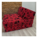 Kaikoo Single Goal Print Foldable Chair Bed