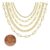 Kakonia Layered Gold Necklaces Set, 14K Plated