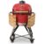 Kamado Bono TQ0020RED Kamado 20 (52cm) – Red, Includes Cover, 2 Zone Grill & Deflectors (Marks Members Price)