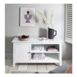 Karlstad Low Sideboard With Storage In White Free P&P Clubcard Price