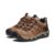 Keen Mens Headout WP Hiking Shoes (Bison/Fossil Orange) – With Code