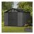 Keter Stronghold Apex Outdoor Garden Storage Shed Grey – 10 X 8ft