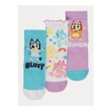 Kids Bluey Ankle Socks 3 Pack – (Only Size 6-8.5 Left ) – Free CC
