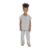 Kids Follow That Dream Grey Cat Pocket Pyjama Set