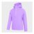 Kids Lilac 1/4 Zip Hooded Fleece