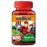 Kids MultiVitamins, Chewable Gummies, Wellkid Marvel – 50 Vegan Gummies