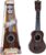 Kids Ukulele Toy, 36cm Toy Guitar with 4 Adjustable Strings, Kids Ukulele Musical Instrument, Mini Guitar Instrument for Toddlers Beginners Learning Educational Toys for Boys Girls Gifts (D)