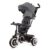 Kinderkraft Aston Tricycle, Baby Push Trike, from 9 Months to 5 Years, Gray