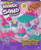Kinetic Sand Shimmer, Unicorn Bake Shoppe Playset, 453g of Kinetic Sand (Shimmer Teal and Pink Neon), 8 Unicorn Tools, Sensory Toys for Kids Aged 3 and up
