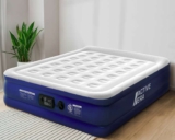 King Size Comfort Lite Air Bed Grey/Navy Using Code