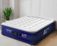 King Size Comfort Lite Air Bed Grey/Navy Using Code