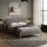 Kipton Chenille Bed Frame, Double Now £124.59 Kingsize £149..50 (3 colours to choose from)