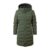 Kirkham Womens Long Shower Resistant Insulated Jacket – Dark Green