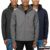 Kirkland Signature Mens Sherpa Lined Softshell Jacket (M-XXL), Blue/Black/Grey