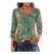 Kistore Womens 3/4 Sleeve Tops Ladies Blouse